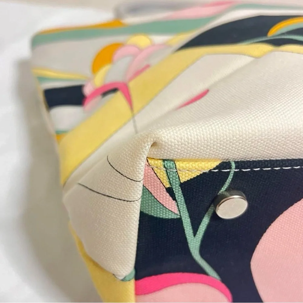 Floral Multicolor Tote Bag - Picture 4 of 7